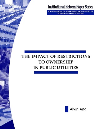 The Impact of Restrictions to Ownership in Public Utilities